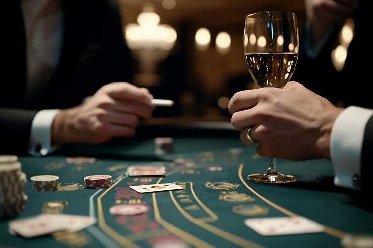 Betting interface during active round